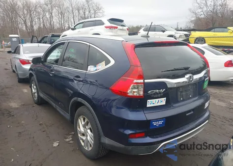 2015 Honda Cr-V Ex-L from USA, damaged, VIN 5J6RM4H73FL133082
